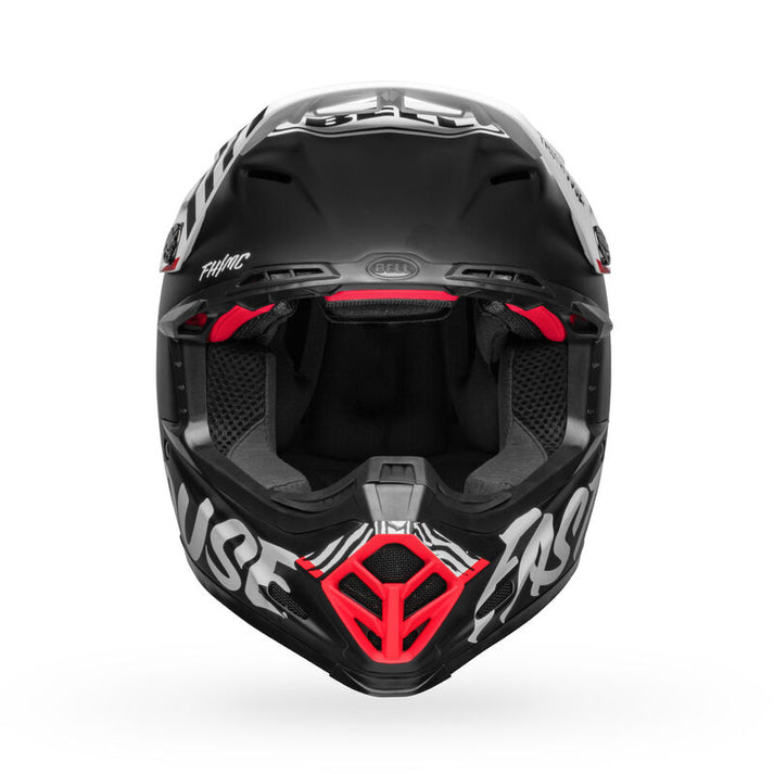 Bell Moto-9S Flex Fasthouse Flex Crew MX Helmet Matte Black/White
