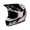 Leatt Moto 7.5 V26 MX Helmet Kit White/Red