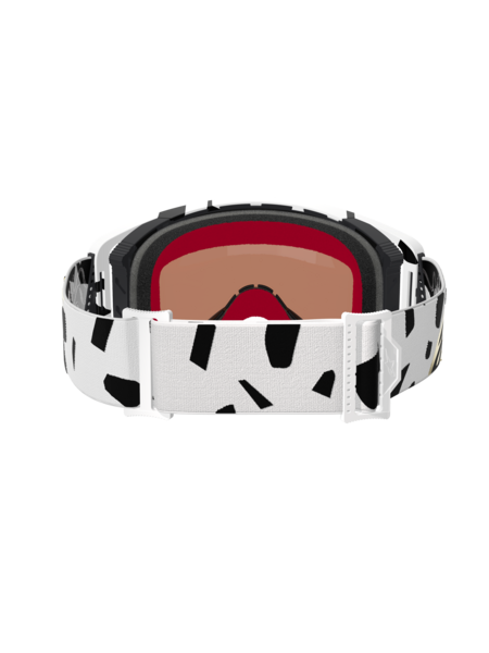 Alpinestars Supertech Corp Goggles White/Gold Mirror Gold