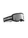 Alpinestars Vision 3 Wordmark Goggles Black Mirror Silver