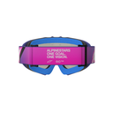 Alpinestars Youth Vision Corp Goggles Purple/Pink Mirror Blue