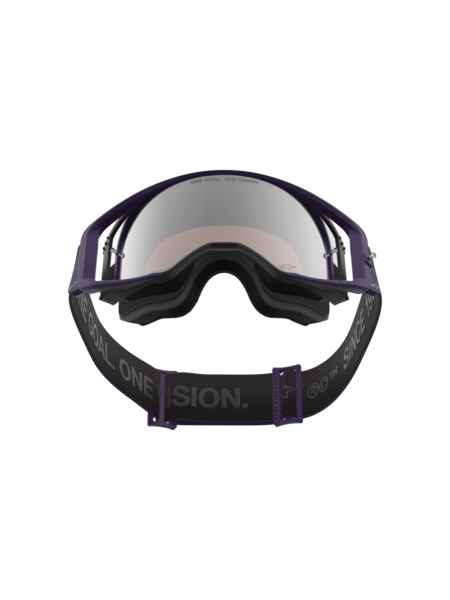 Alpinestars Goggles Supertech Hunta Purple/White Mirror Silver