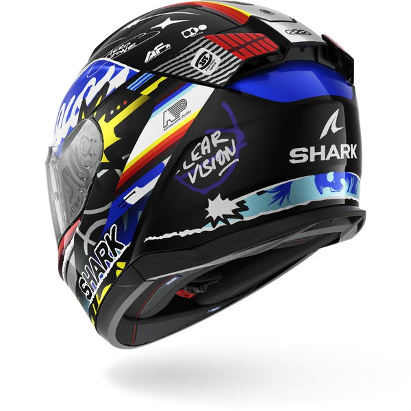 Shark D-Skwal 3 Full Face Helmet Streetrush KBU