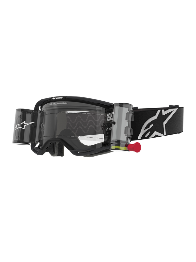 Alpinestars Goggles Supertech Corp Black/Grey Clear Roll Off