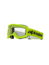 Alpinestars Goggles Vision 3 Wordmark Yellow Clear