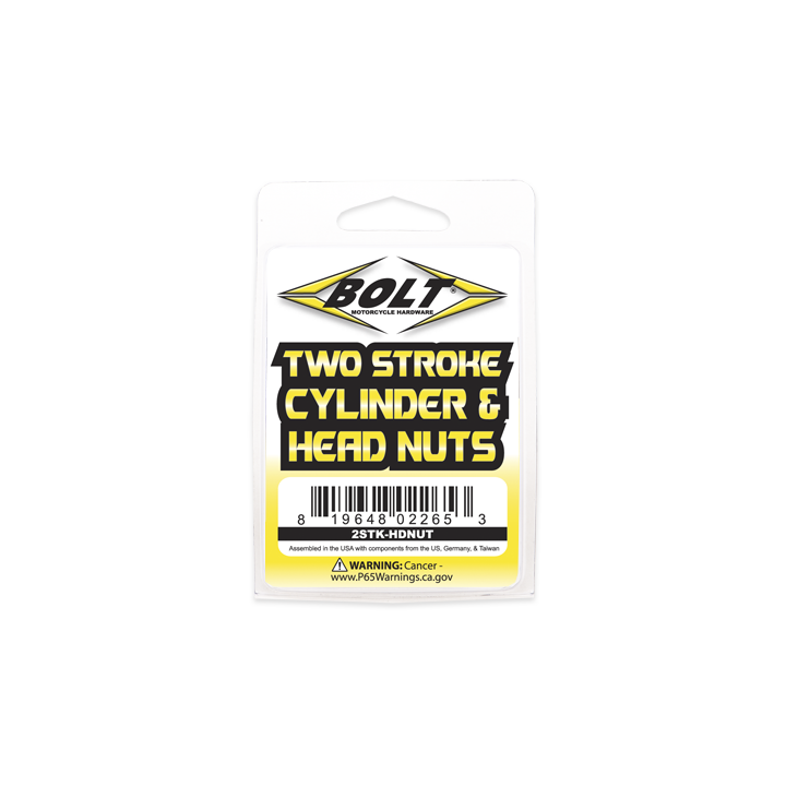Bolt Two Stroke Cylinder & Head Nuts