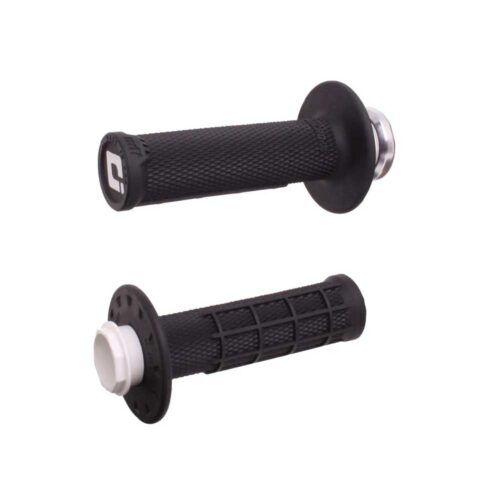 Odi Half Waffle Lock-On Micro-X MX Grips Black