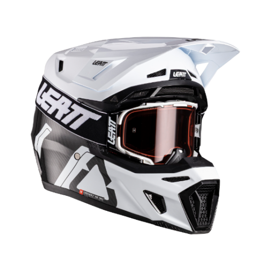 Leatt MX Helmet Kit Moto 9.5 V26 Carbon/White