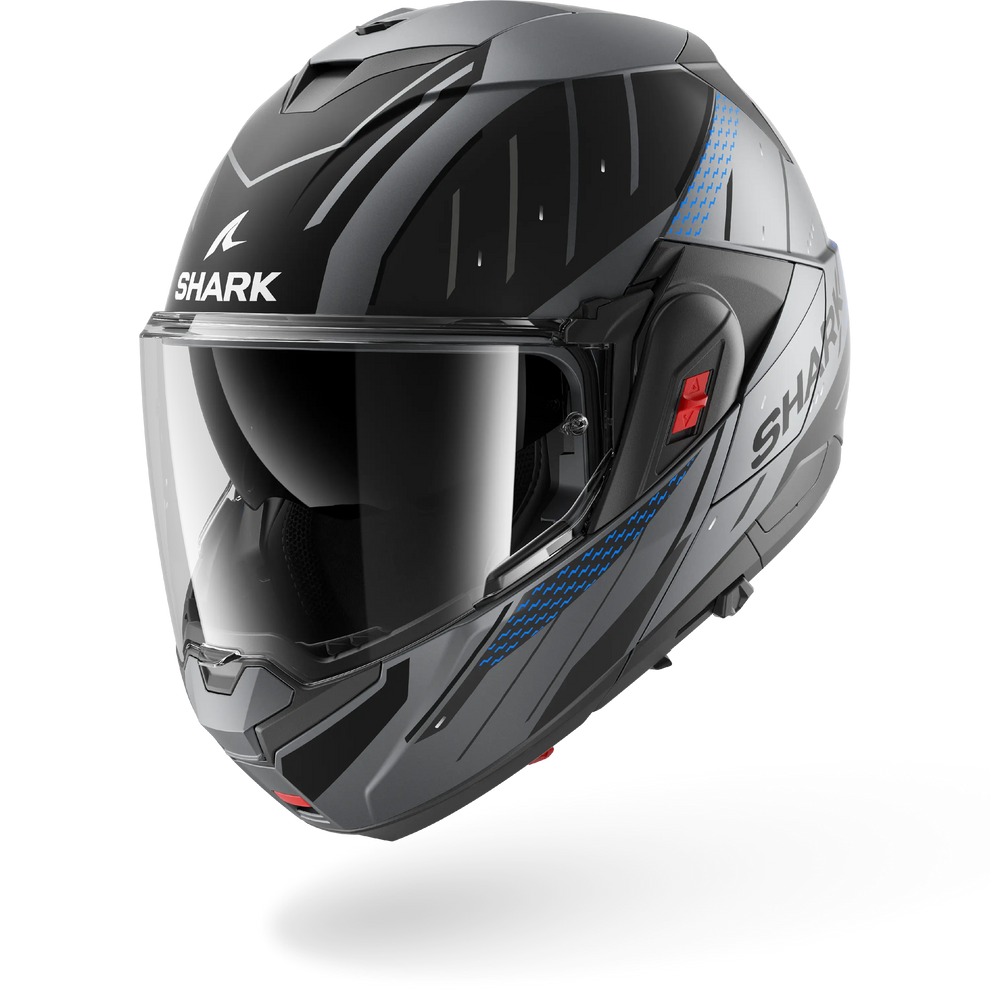 Shark OXO Flip Up Helmet Rydger Mat ABK