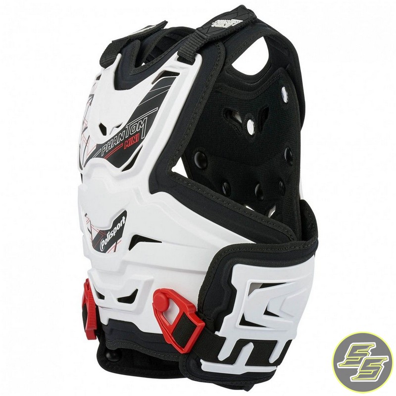 Polisport Phantom Mini Chest Protector White