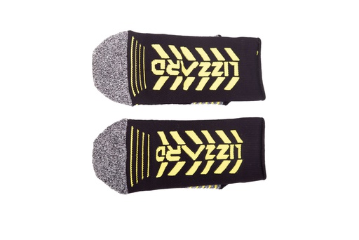 [LIZ-AM5149] Lizzard Brace Socks Black/Yellow