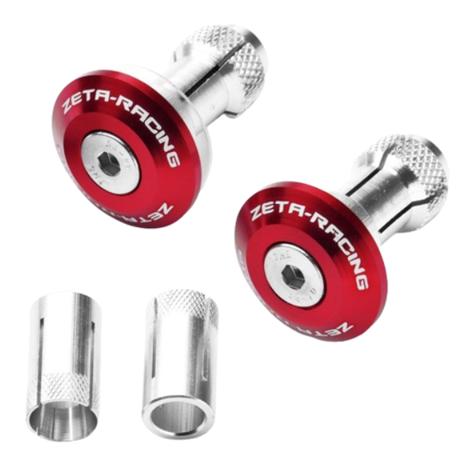 [ZET-ZE48-7106] Zeta Bar Ends 35mm Red