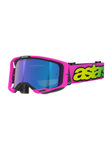 [ALP-AS5100426/3159] Alpinestars Goggles Vision 8 Vista Pink/Flou Yellow Mirror Blue