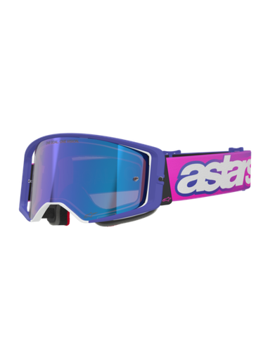 [ALP-AS5100226/3152] Alpinestars Goggles Supertech Vista Purple/Pink Mirror Blue