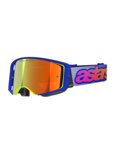 [ALP-AS5100226/7285] Alpinestars Goggles Supertech Vista Blue/Yellow/Purple Mirror Red