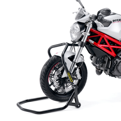 [UNI-B2510] Unit Street Bike Front Stand Stem Up Black